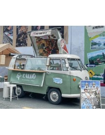 Retro Volkswagen T1 dining car 13.8 feet